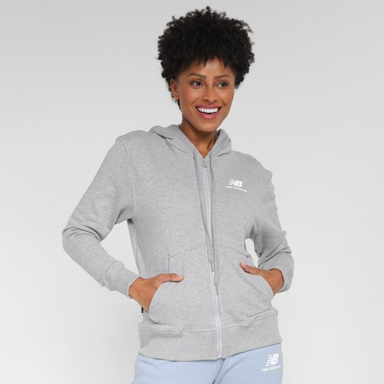 Jaqueta Moletom New Balance Essentials Basic Feminino