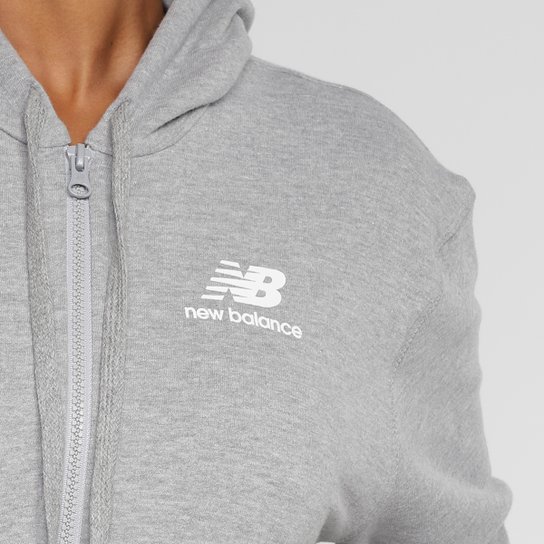 Jaqueta Moletom New Balance Essentials Basic Feminino