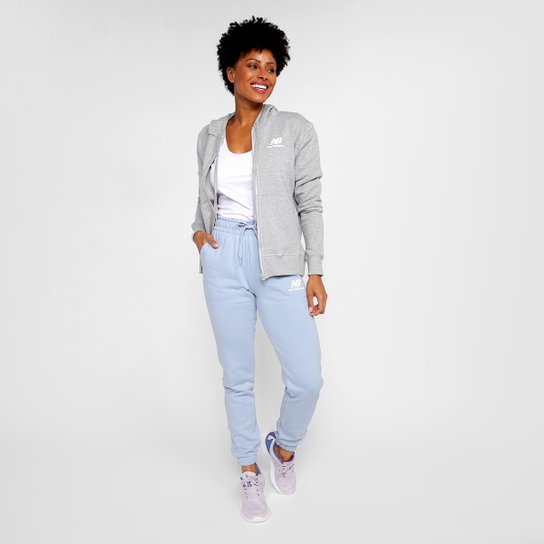 Jaqueta Moletom New Balance Essentials Basic Feminino