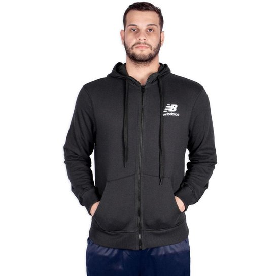 Jaqueta New Balance Essentials Basic Preto