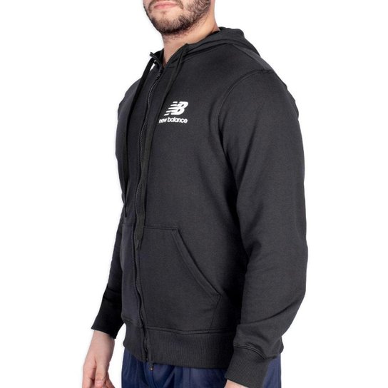 Jaqueta New Balance Essentials Basic Preto