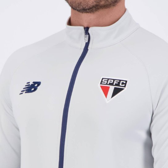 Jaqueta New Balance São Paulo Viagem 2024 Marinho e Cinza Claro