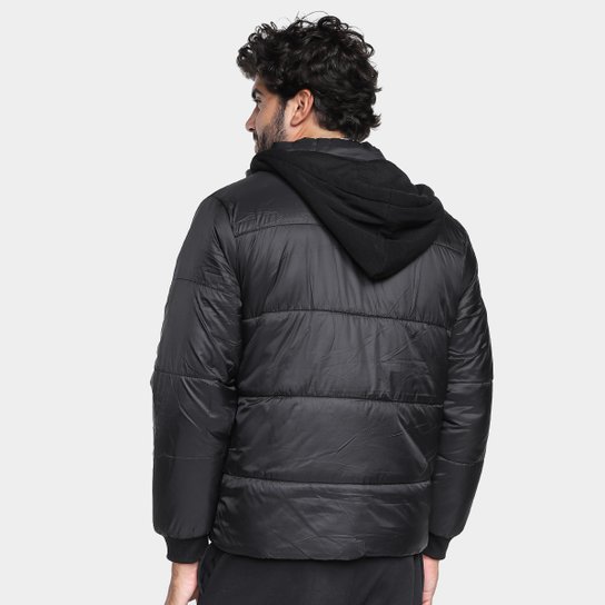 Jaqueta Puffer São Paulo C/ Capuz Masculina