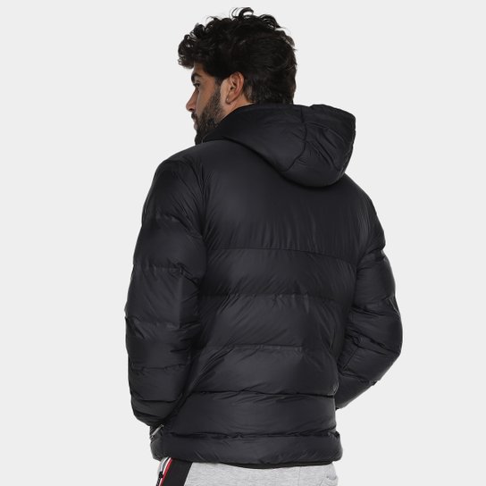 Jaqueta Puffer São Paulo Com Capuz Masculina