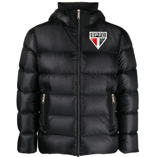 Jaqueta Puffer São Paulo SPFC Bobojaco com Capuz Masculina