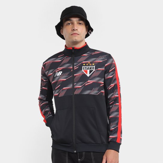 Jaqueta São Paulo 24/25 Pré-Jogo New Balance Masculina