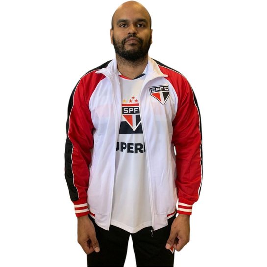 Jaqueta São Paulo Futebol Clube Trilobal Word Oficial