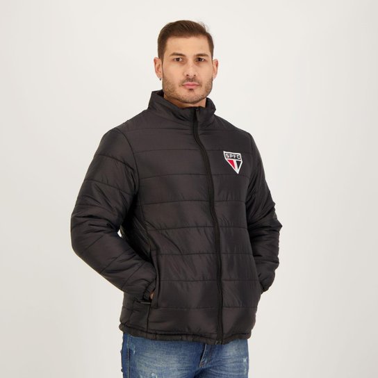 Jaqueta São Paulo Hologram Preta