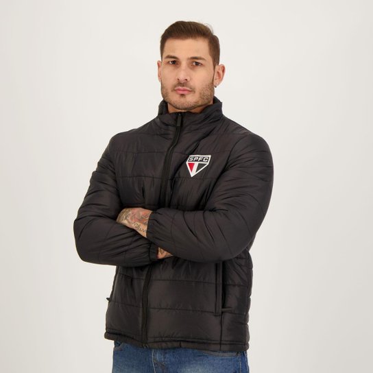 Jaqueta São Paulo Hologram Preta