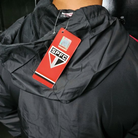 Jaqueta São Paulo Quebra Vento SPFC - Masculino Tamanho:GG;Cor:;Gênero:Masculino