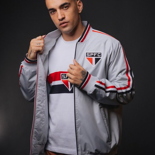 Jaqueta São Paulo Retrô 1980 Masculina