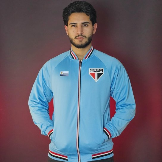 Jaqueta São Paulo Uruguaios Celeste - Masculino