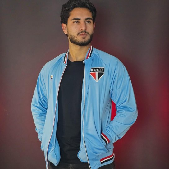 Jaqueta São Paulo Uruguaios Celeste - Masculino