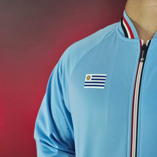 Jaqueta São Paulo Uruguaios Celeste - Masculino