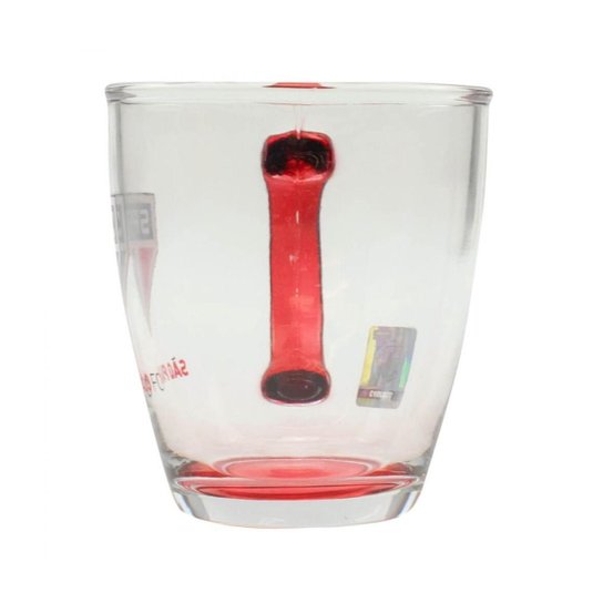 Jg Com Uma Caneca De Vidro E Um Abridor 370ml - São Paulo SPFC