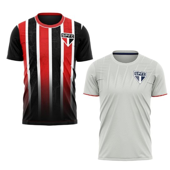 Kit 2 Camisas São Paulo Elance + Romper - Masculino