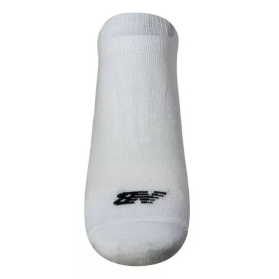 Kit 3 Meias De Algodão 35 ao 38 New Balance - Branco