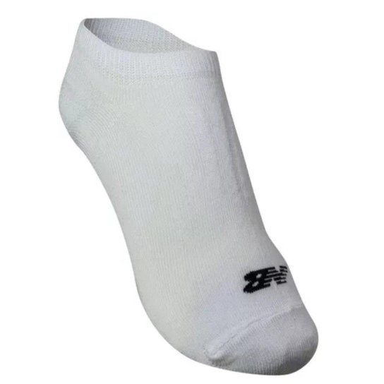 Kit 3 Meias De Algodão 39 Ao 42 New Balance - Branco