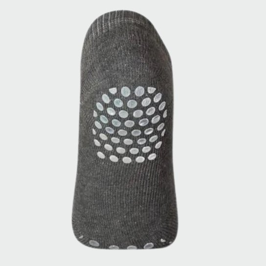 Kit 3 Meias Sapatilha Pilates com Sola Antiderrapante New Balance