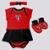 Kit Body São Paulo Feminino Triple Vermelho - Vermelho