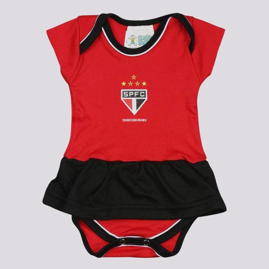 Kit Body São Paulo Feminino Triple Vermelho