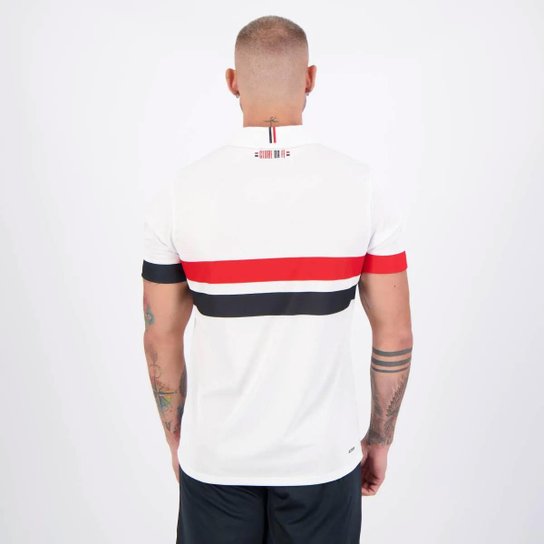Kit Camisa New Balance São Paulo I 2024 + Camisa São Paulo Stencil Branca