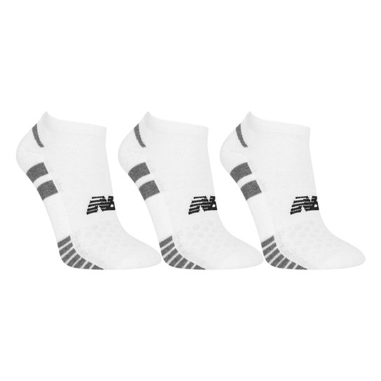 Kit Meia New Balance c/ 3 Pares Feminina