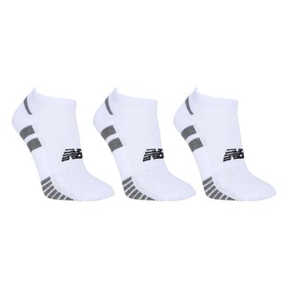 Kit Meia New Balance c/ 3 Pares Masculina