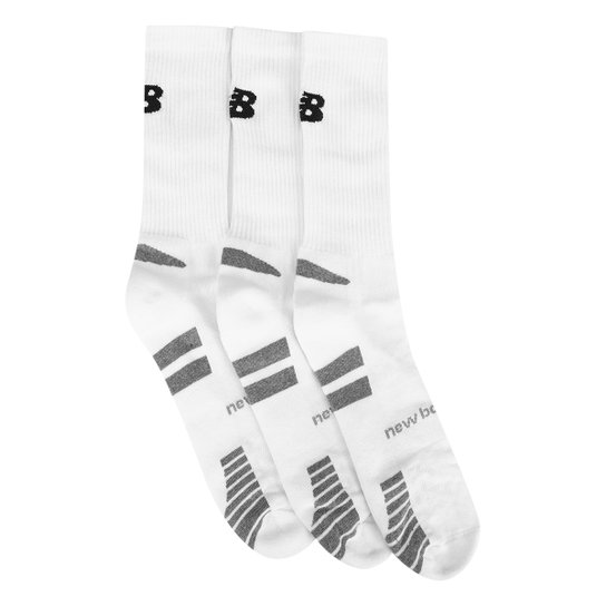 Kit Meia New Balance c/ 3 Pares Masculina