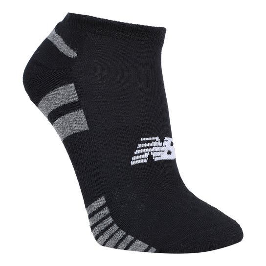 Kit Meia New Balance c/ 3 Pares Masculina