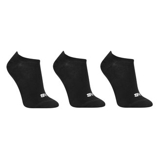 Kit Meia New Balance Invisível Logo c/ 3 Pares