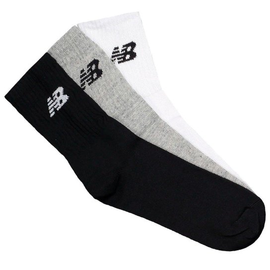 Kit New Balance 3x1 Cano Longo 39 a 42 Masculino