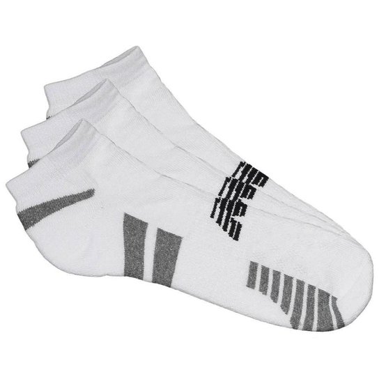 Kit New Balance C/3 Meias Cano Invisível 35-38