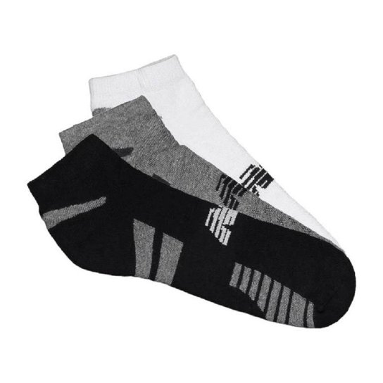 Kit New Balance C/3 Meias Cano Invisível 35-38