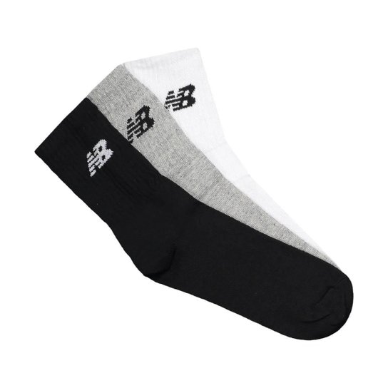 Kit New Balance C/3 Meias Cano Longo 39-42