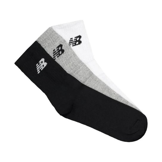 Kit New Balance C/3 Meias Cano Longo 39-42