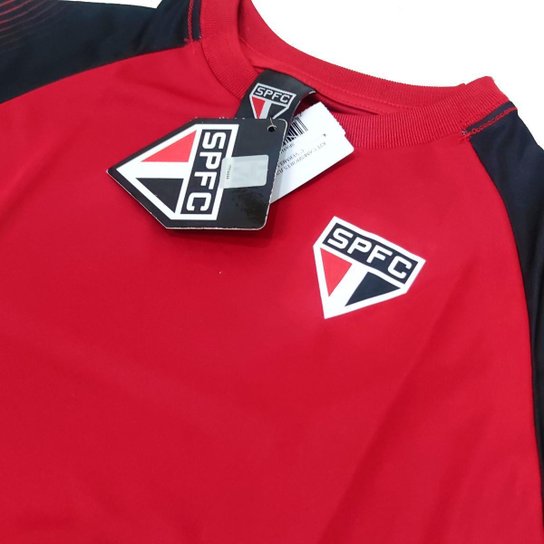 Kit São Paulo Jogador - Camisa + Shorts + Bola - Infantil