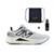Kit Tênis New Balance Fuelcell Propel v5 Masculino + Mochila e Garrafinha - Cinza+Preto