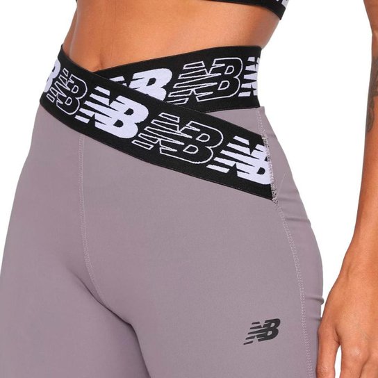 Legging Feminina New Balance Relentless Cinza