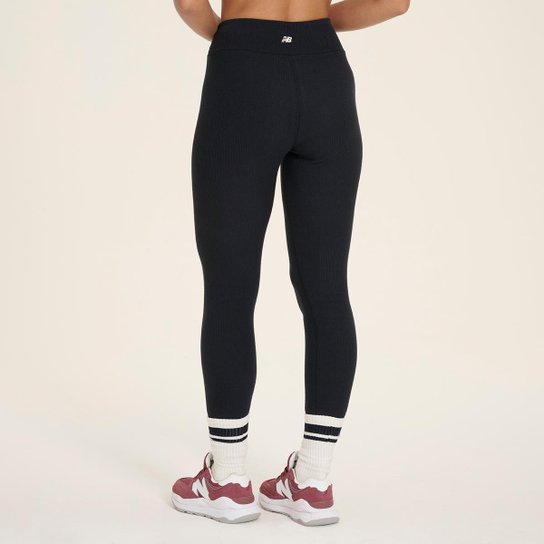 Legging New Balance Canelada Small Logo Feminina