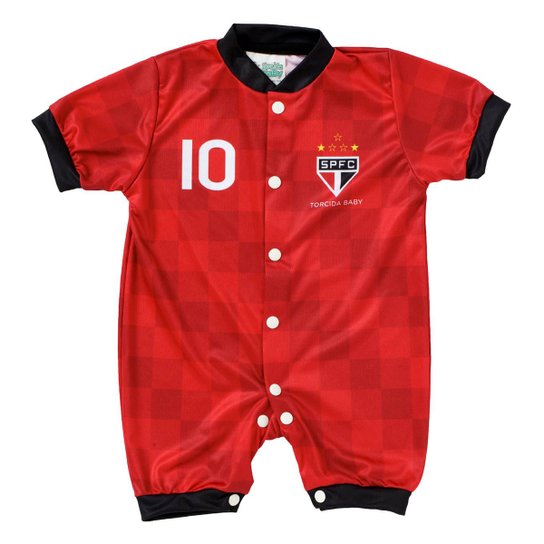 Macacão São Paulo Estilo Infantil Loja SAO Store