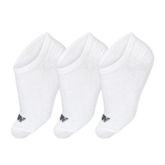 Meia New Balance Cano Invisível 3 Pack Unissex