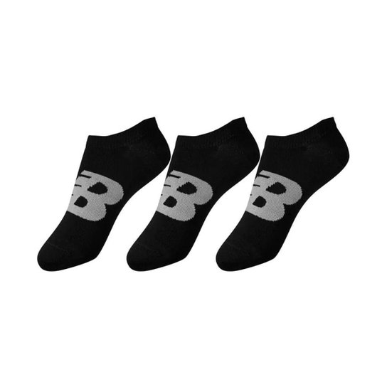 MEIA NEW BALANCE INVISIVEL - 3 PARES