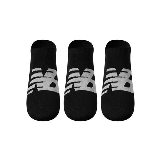 MEIA NEW BALANCE INVISIVEL - 3 PARES