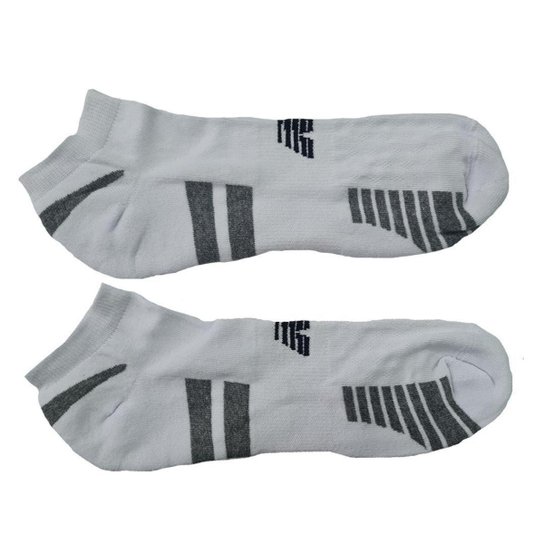 Meia New Balance Kit 3 Pares cano curto - unissex