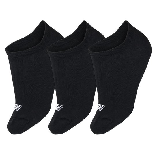 Meia New Balance Lifestyle Basic 39 ao 42 Preta