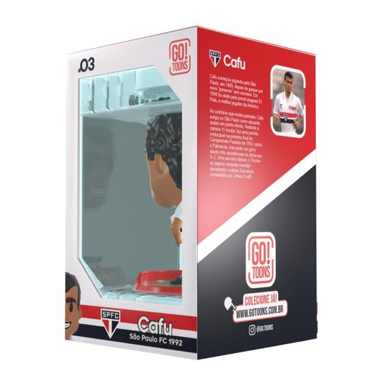 Miniatura Cafu São Paulo FC 1992 Colecionável
