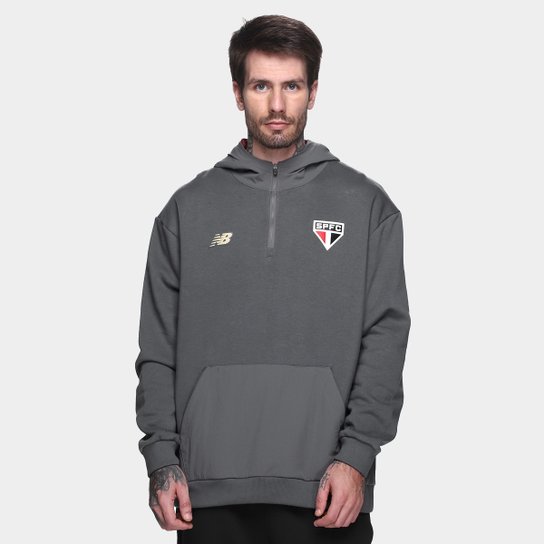 Moletom C/ Capuz São Paulo 25/26 Viagem New Balance Masculino