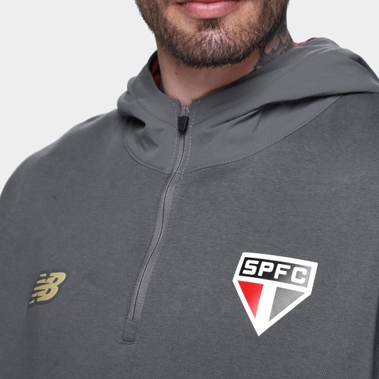 Moletom C/ Capuz São Paulo 25/26 Viagem New Balance Masculino