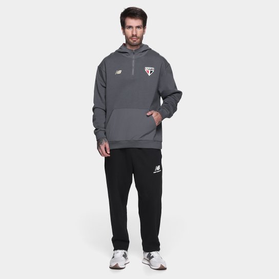 Moletom C/ Capuz São Paulo 25/26 Viagem New Balance Masculino